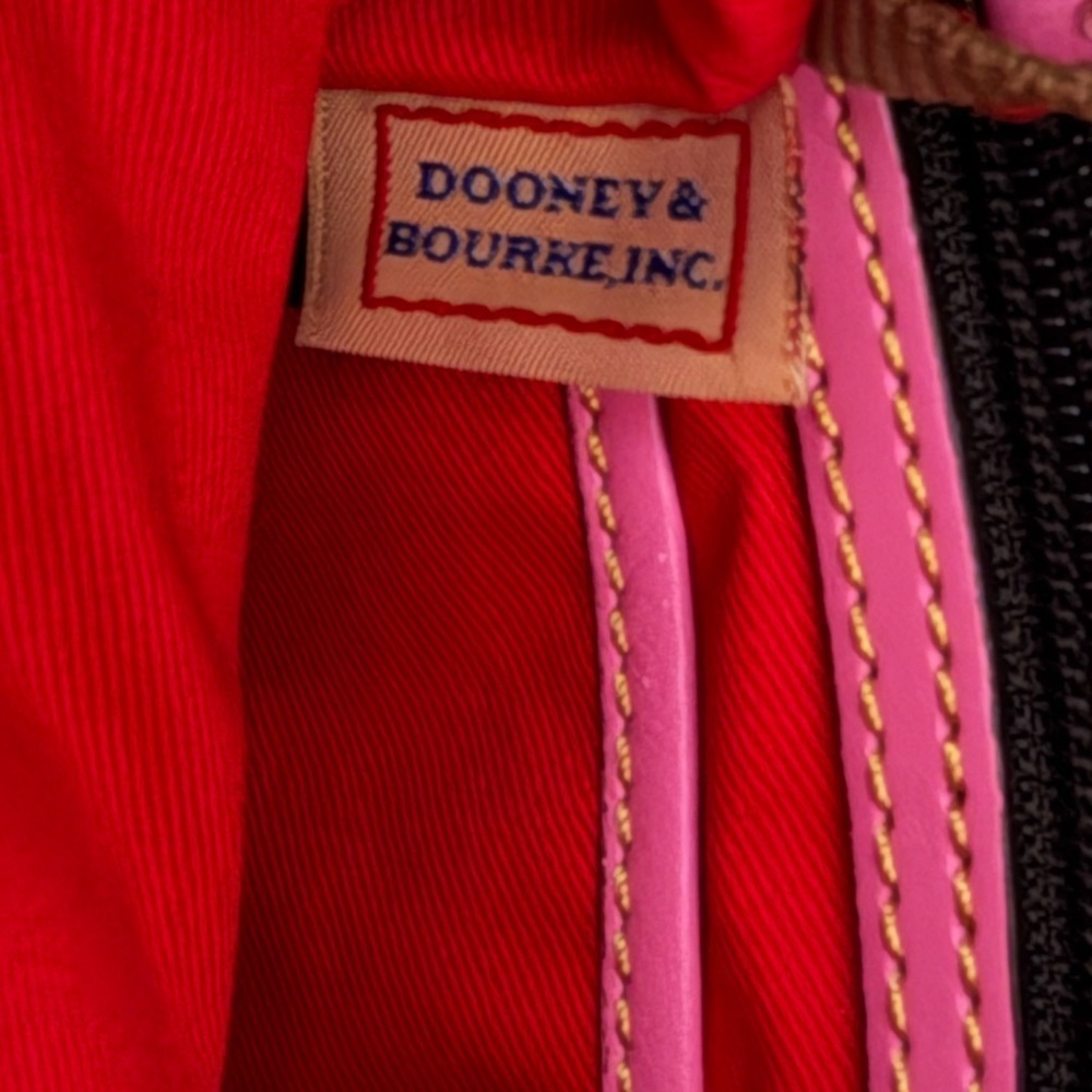 Dooney & Bourke Pink Crossbody Bag with Tassel - Picture 12 of 13